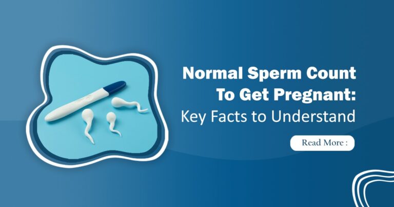 normal sperm count to get pregnant